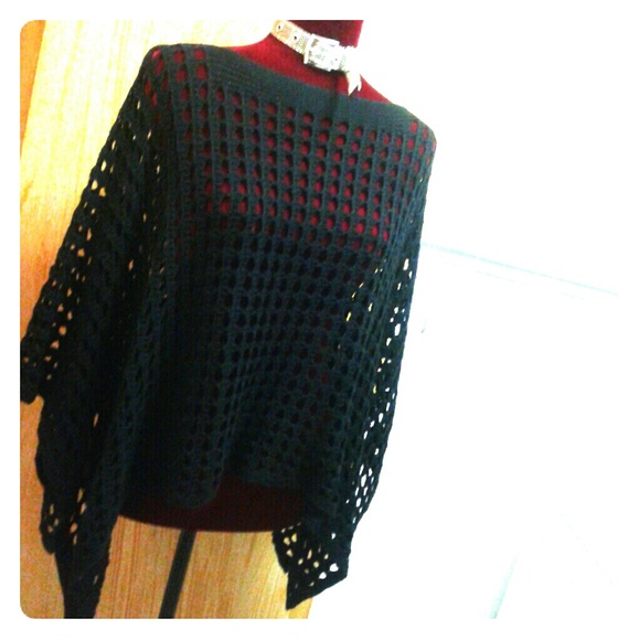 united states sweaters Sweaters - gothy knit poncho